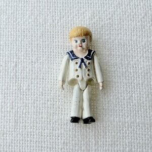 DollHouse 1/12 Scale Warwick Miniatures Jointed Painted Pewter Sailor Boy Dill